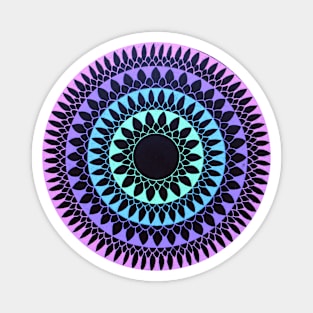 Colorful Mandala #3 Magnet